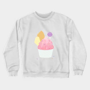 Delicious cupcake Crewneck Sweatshirt